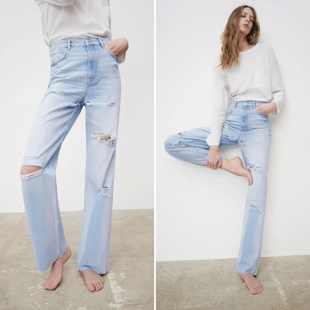 Zara 90s Full Length Jeans